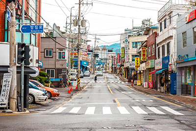 추적추적 비가 내렸던 광주 남구 방림동 ⓒ트래비 강화송 기자